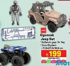 MGS OYUNCAK JEEP SET
